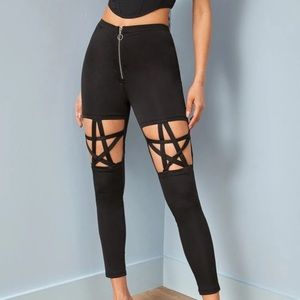 shein pentagram pants